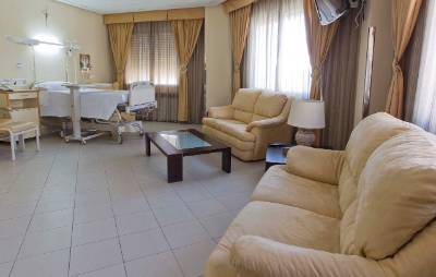Hospital Ruber Juan Bravo. Habitación suite