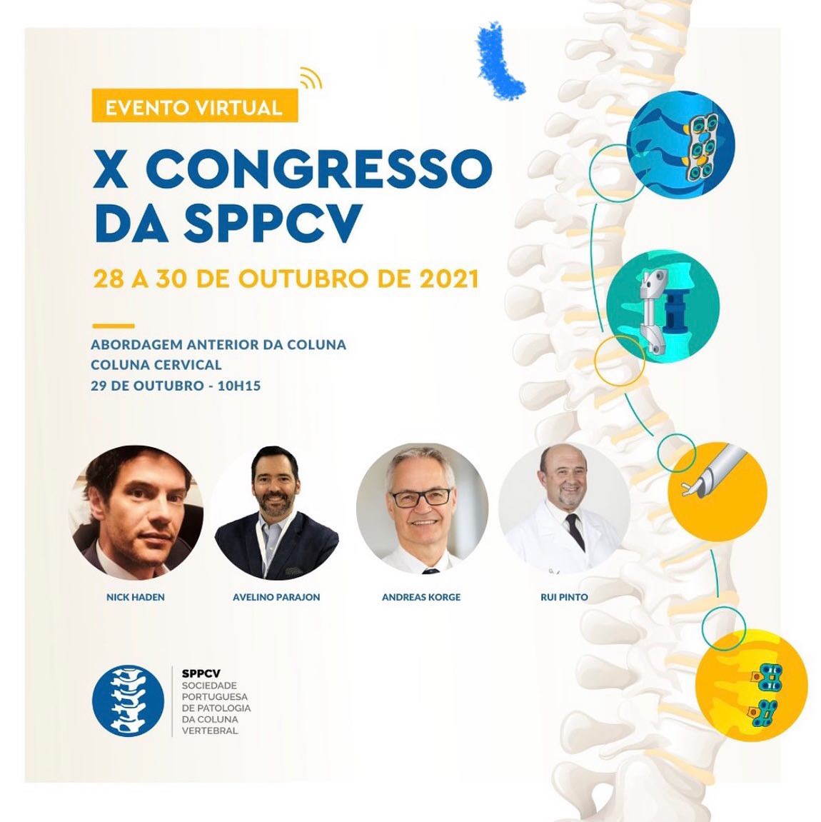 X Congreso Sociedad Portuguesa de Patología de la Columna Vertebral